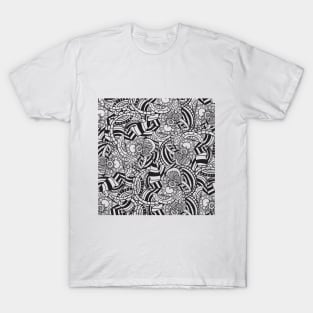 Floral abstract T-Shirt